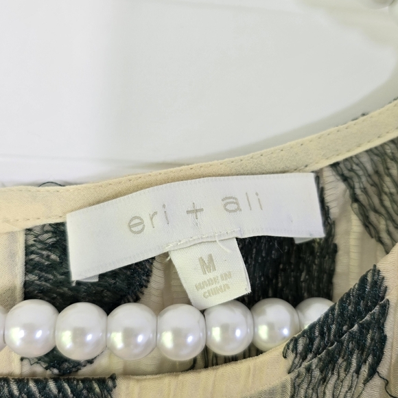 Anthropologie Eri + Ali Embroidered Veranda Blouse Medium - Picture 7 of 8